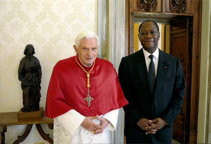 Alassane Ouattara chez le Pape