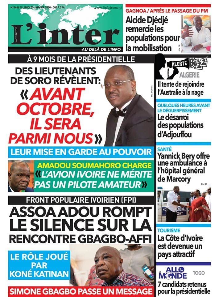 Titrologie 20 janvier 2020