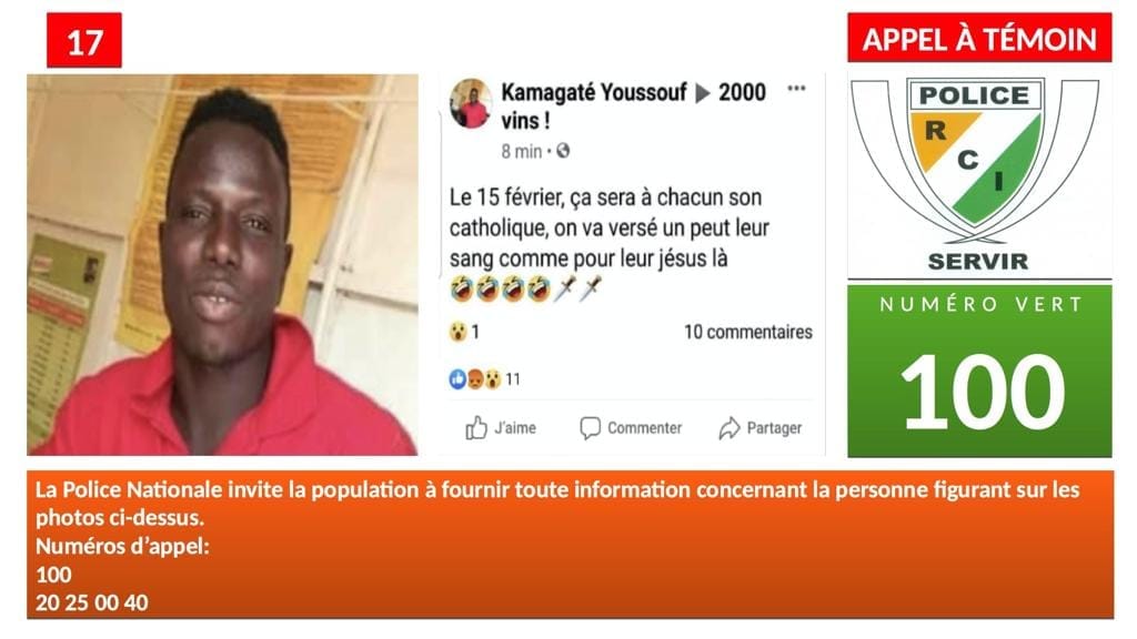 Kamagaté Youssouf : l’auteur de « à chacun son catholique » activement recherché par la police ivoirienne