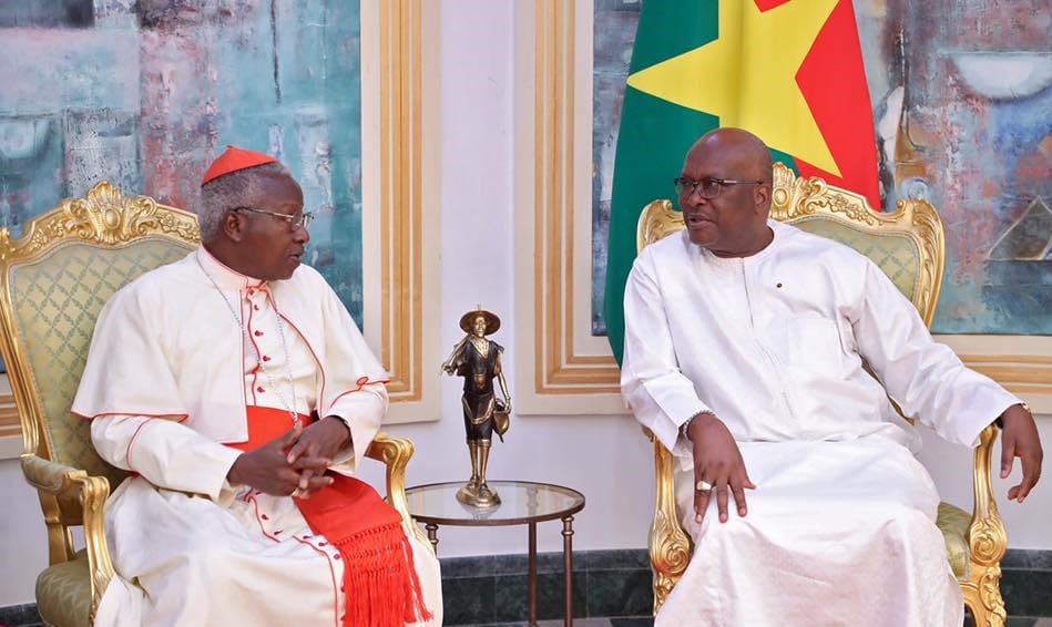 Les évêques chez Roch Kaboré avant la présidentielle de 2020 au Burkina