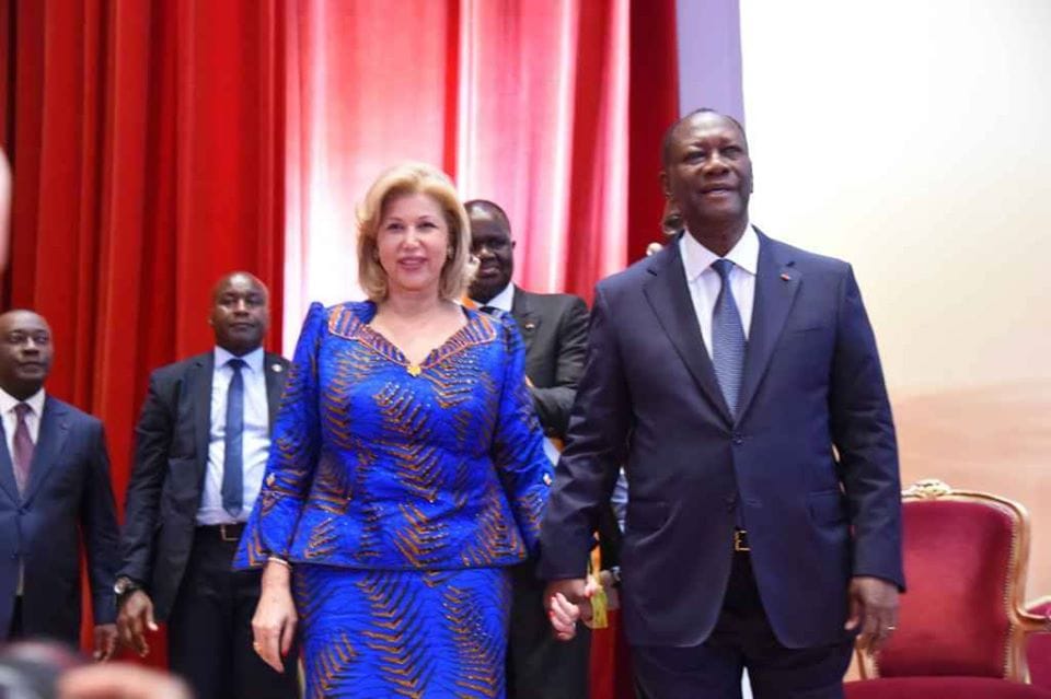 Dominique Ouattara atteinte de coronavirus? Voici sa réponse: « Mon époux et moi même allons très bien »