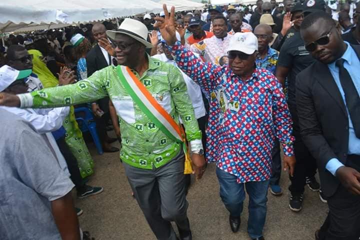 L’opposition ivoirienne à Yamoussoukro ce 15 mars : suivez le meeting FPI, PDCI, GPS… en direct