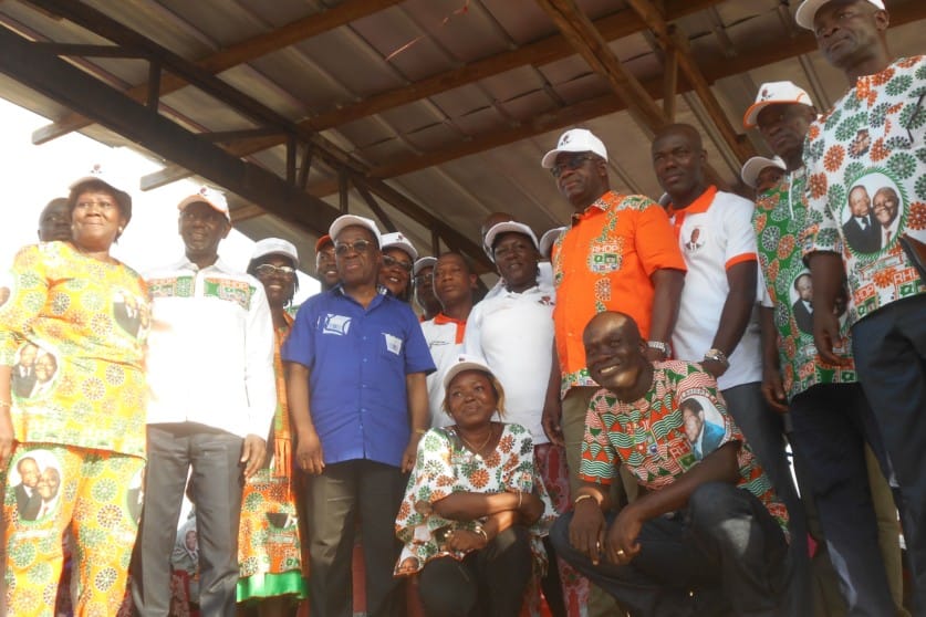 Côte d’Ivoire : investiture des délégués RHDP de Maféré