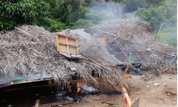 Bingerville : un fumoir détruit au quartier Sicogi 2