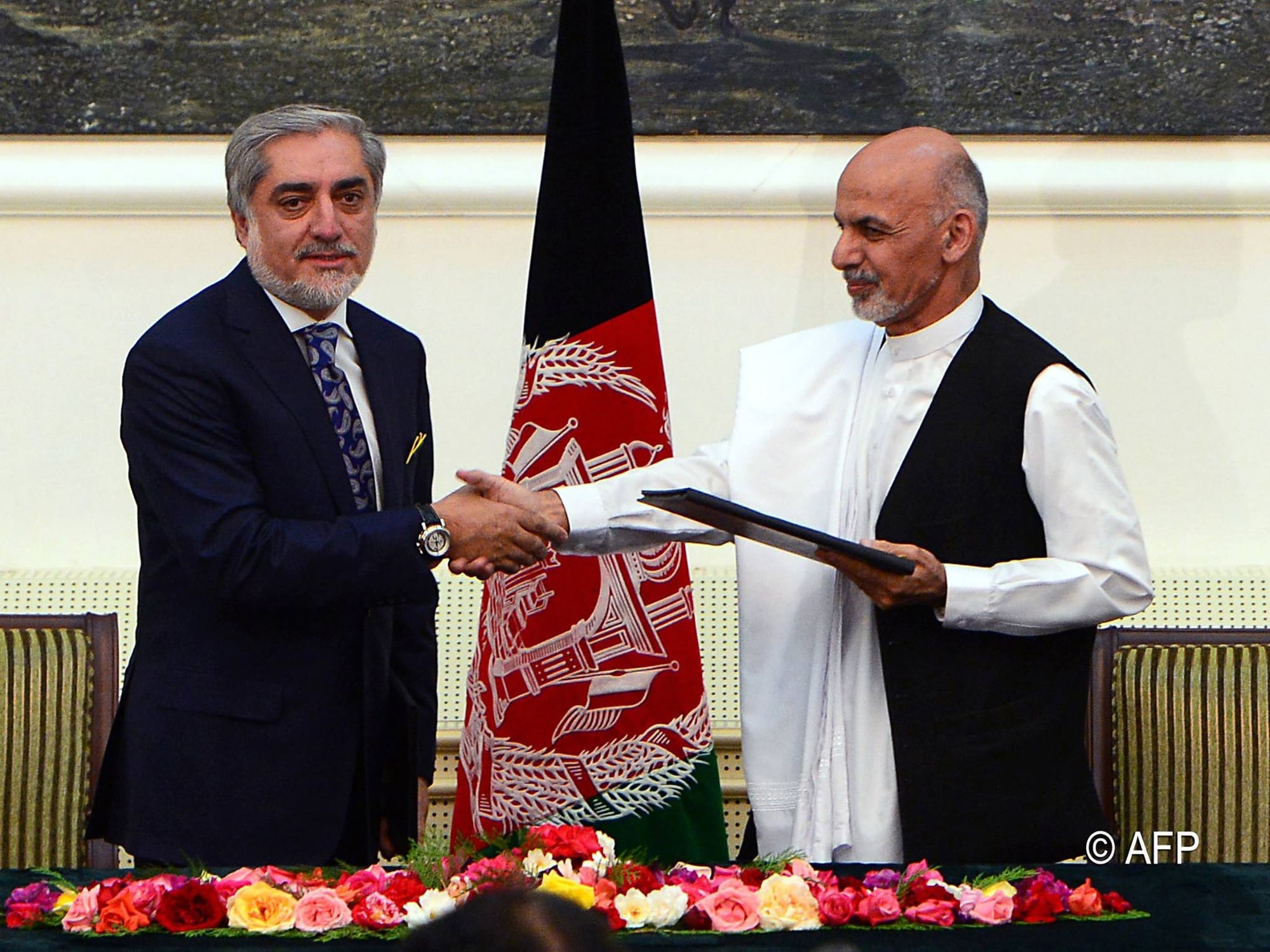 Présidentielle en Afghanistan : l’OTAN salue l’accord conclu entre Ghani et Abdullah