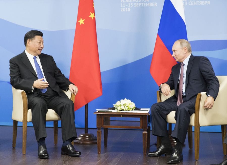 Coopération Russie Chine : les deux pays décidés à développer des liens étroits