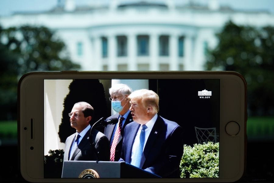 Trump va arrêter son traitement préventif à l’hydroxychloroquine « dans un jour ou deux » – Actualités 21/05/2020