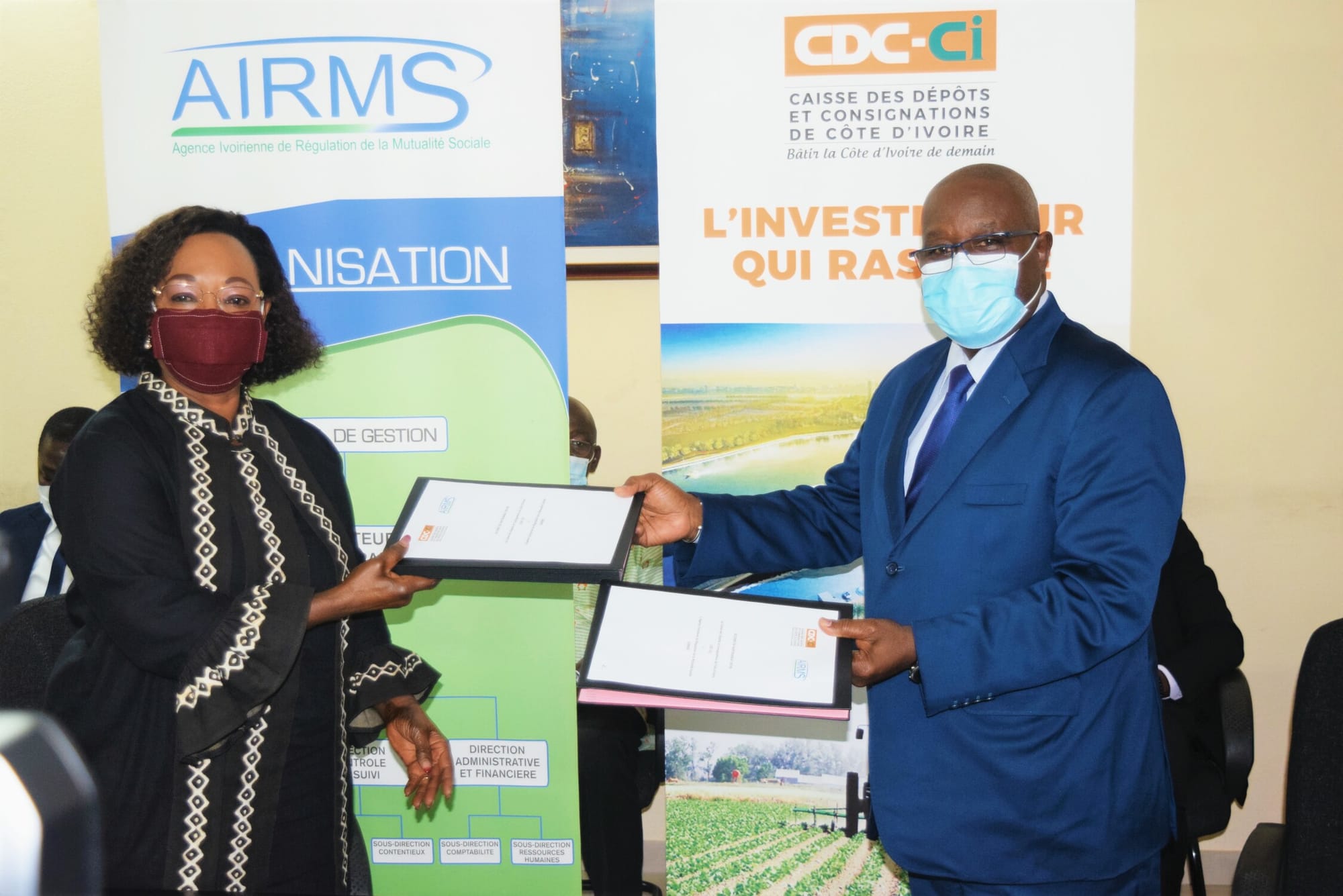 La CDC-CI signe un partenariat avec l’Agence ivoirienne de régulation de la mutualité sociale – Actualité ivoirienne 27/05/2020