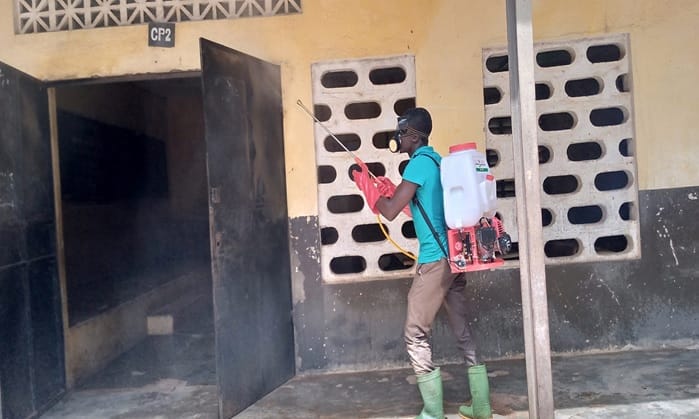 Lancement d’une opération de désinfection des écoles de Sakassou – Actualité ivoirienne 28/05/2020