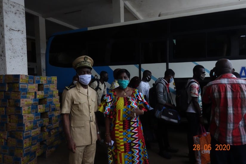 Réouverture des écoles : un convois d’élèves quitte Aboisso pour Abidjan
