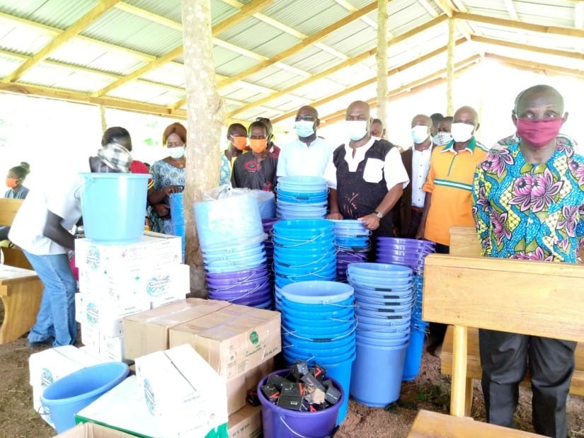 RHDP de Koun-Fao 2 : la coordination  remet des kits sanitaires
