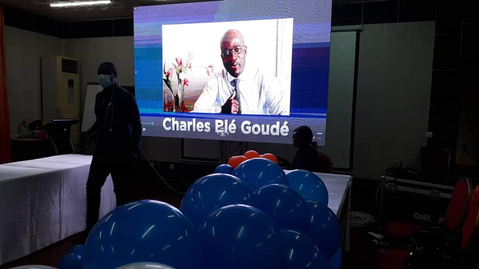 Coalition La voix du peuple : discours de son président Blé Goudé