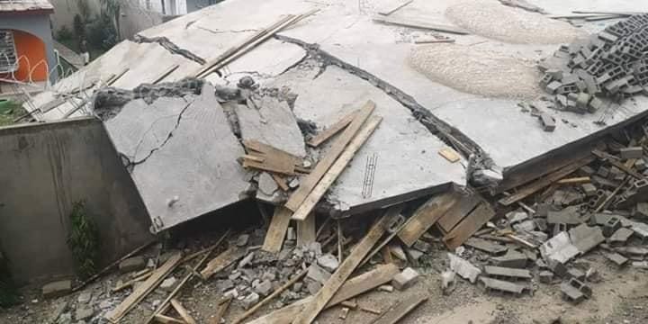 Effondrement d’un immeuble à Abobo : 3 victimes