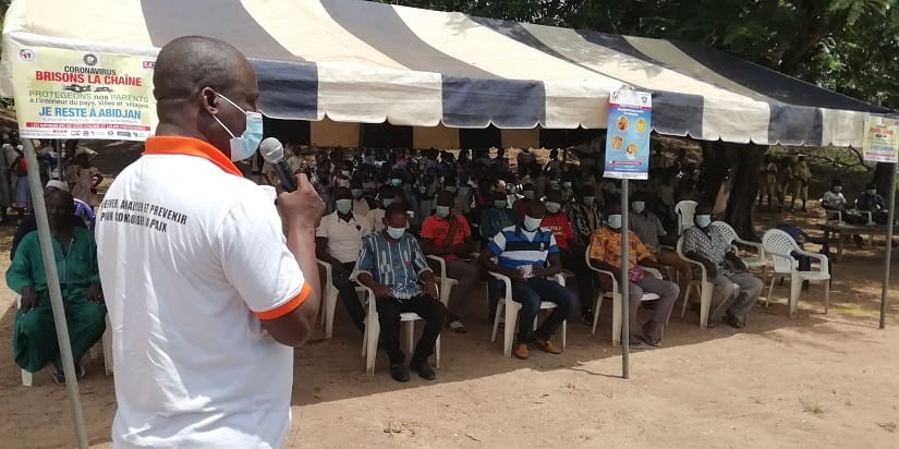 Les populations du village de Kan-Gare sensibilisées contre le coronavirus – Actualité ivoirienne 06/06/2020