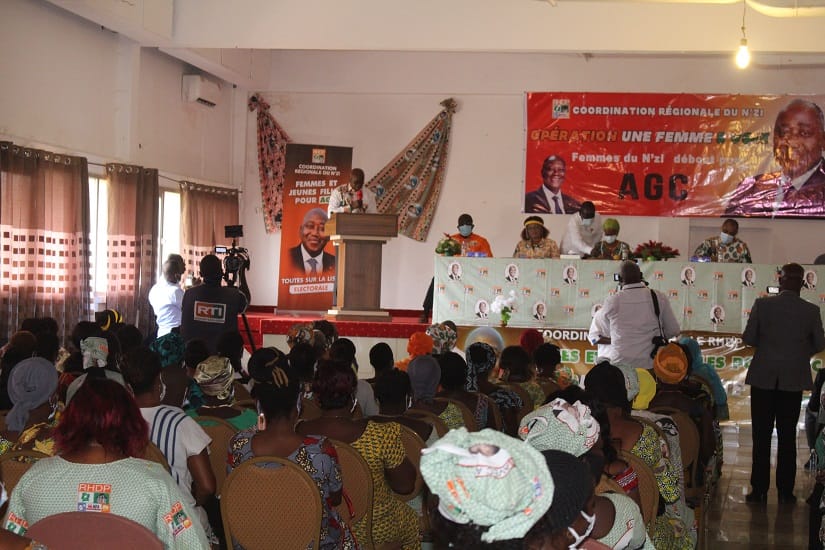 Ly Ramata met les femmes du Nzi en ordre de bataille pour la victoire d’AGC aux présidentielles – Actualité ivoirienne 07/06/2020