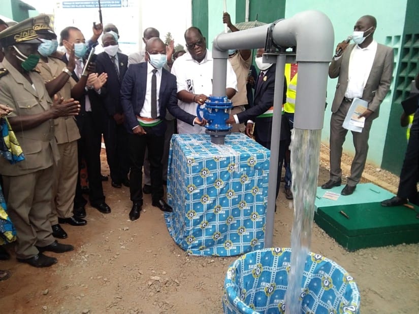 Tiassalé : l’usine de traitement d’eau potable inaugurée