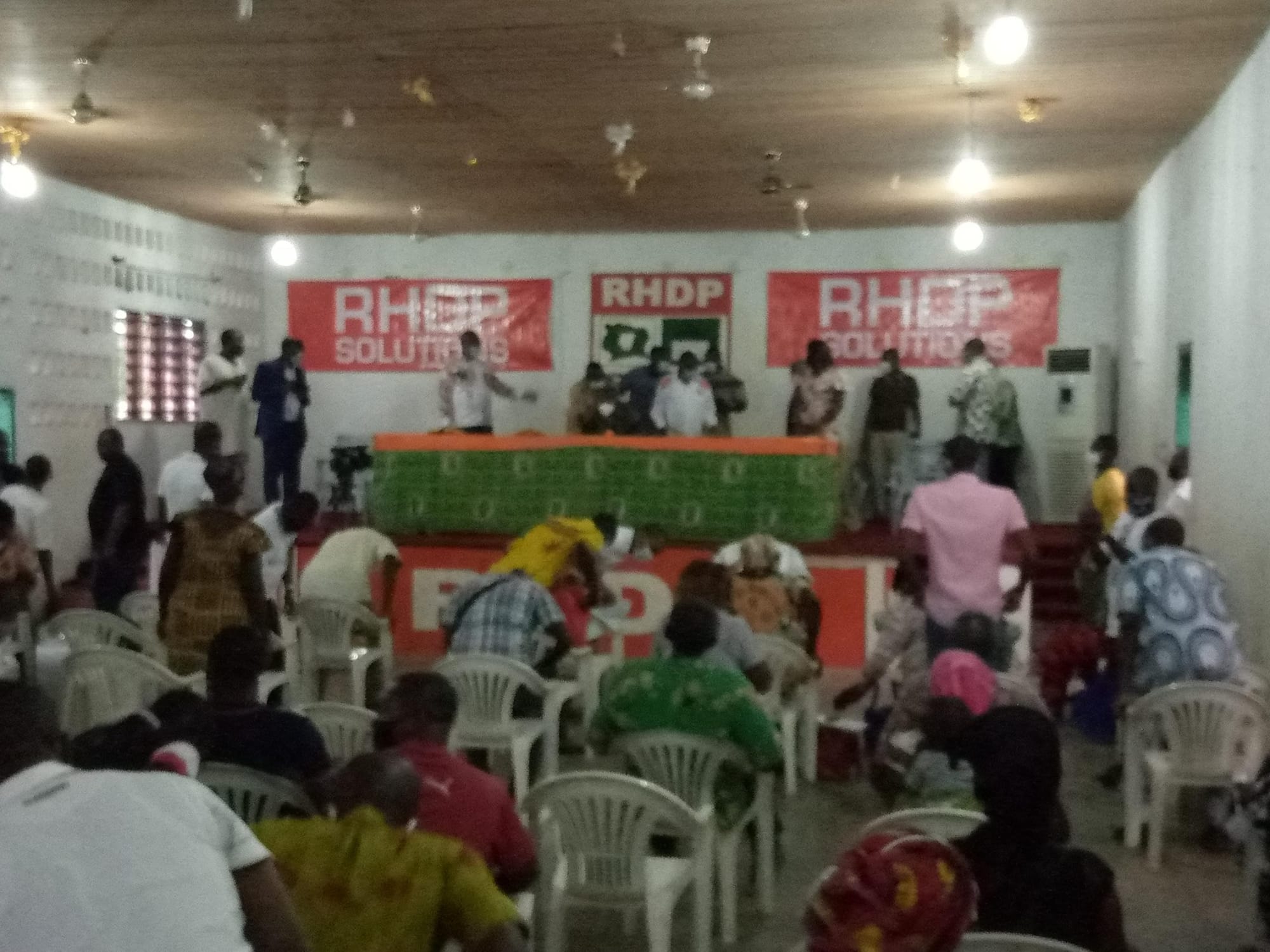 Siandou Fofana rassure les militants du Rhdp d’Agnibilékrou sur l’état de santé du ministre Pascal Abinan – Actualité ivoirienne 14/06/2020
