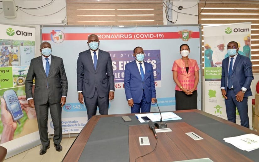Covid-19 en Côte d’Ivoire : Olam fait des dons au gouvernement