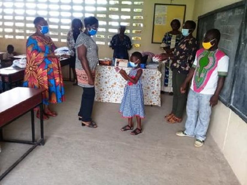 COVID-19 : L’ONG Espoir Plus offre des kits de protection au groupe scolaire Résidentiel de Yamoussoukro – Actualité ivoirienne 16/06/2020