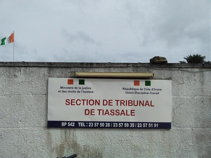 Tiassalé : 4 porteurs de cercueil prennent 12 mois de prison