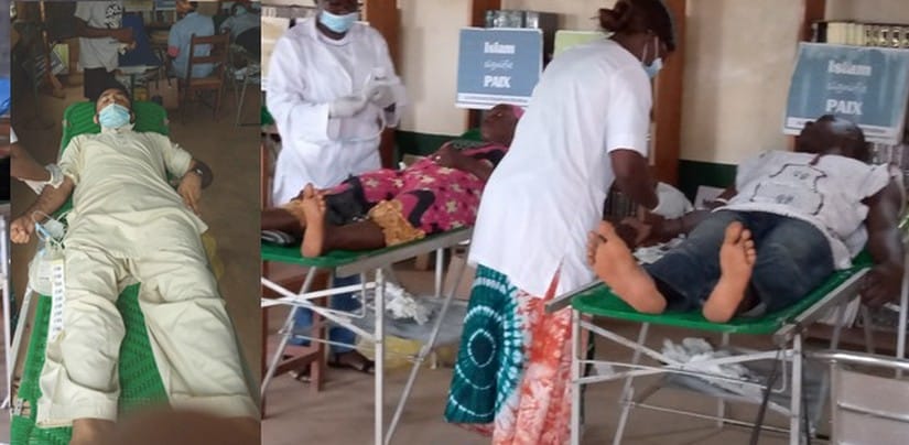 Covid-19 : Une opération don de sang organisée à la mission Ahmadiyya d’Abengourou – Actualité ivoirienne 27/06/2020
