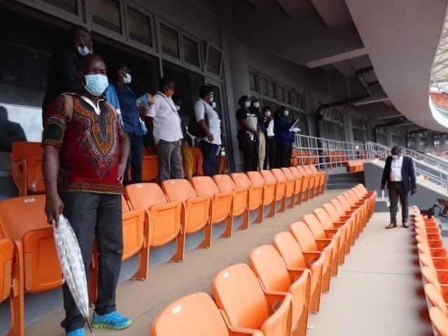 Inauguration du stade d'Ebimpé