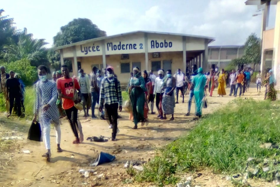 CAFOP 2020: Les épreuves dans le respect des mesures barrières à Abobo – Actualité ivoirienne 06/07/2020