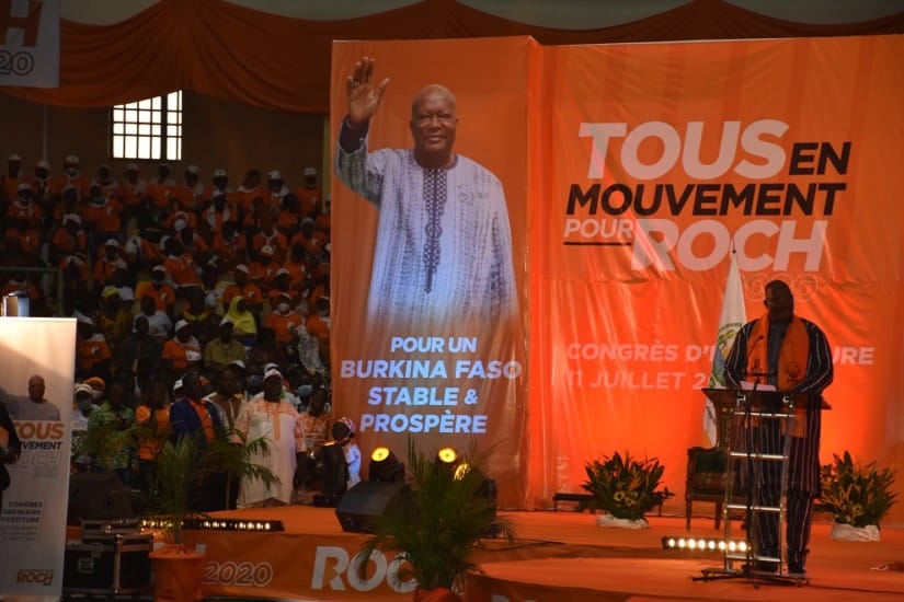 Roch Kaboré investi candidat de son parti pour l’élection présidentielle