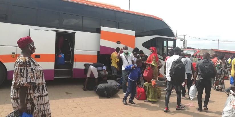 Transporteurs et voyageurs de Bouaké soulagés par la reprise du trafic routier Bouaké-Abidjan – Actualité ivoirienne 16/07/2020