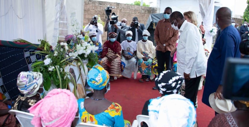 L e Président Ouattara aux obsèques du père de Bruno Koné à Kouto – Actualité ivoirienne 20/07/2020