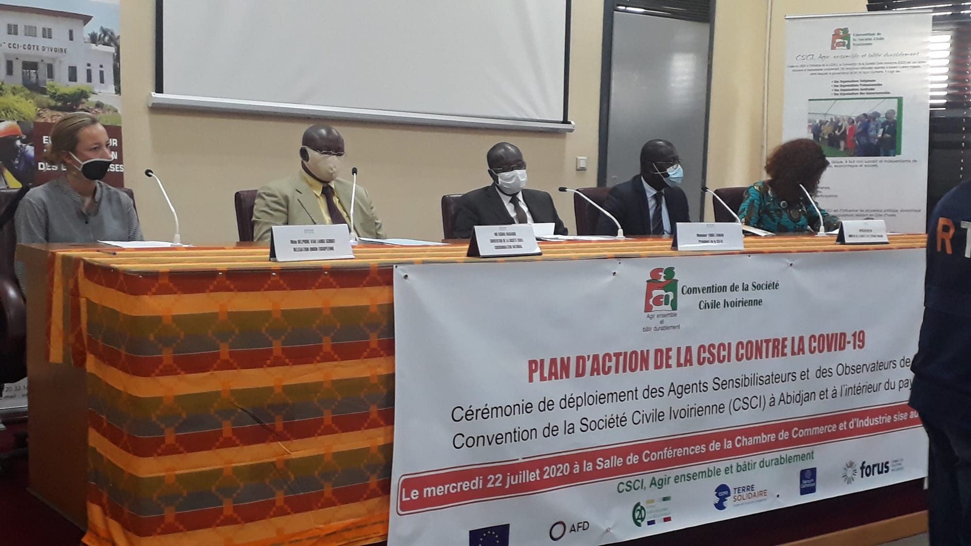 La CSCI déploie des agents sensibilisateurs pour lutter contre la maladie à coronavirus – Actualité ivoirienne 22/07/2020
