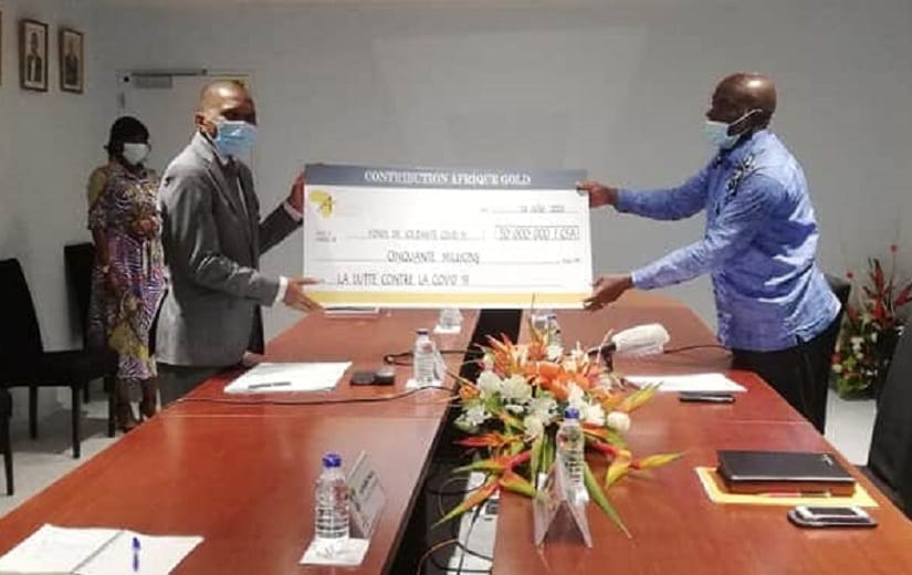 COVID-19 : Deux entreprises minières apportent une contribution de 55 millions de francs CFA – Actualité ivoirienne 26/07/2020