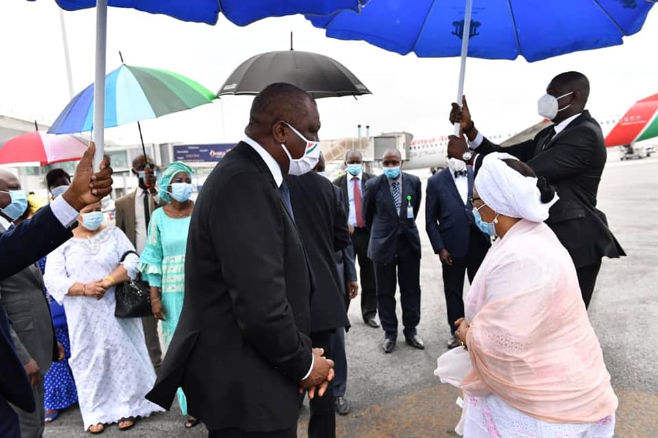 40e jour d’Amadou Gon : arrivée de la première Dame du Mali