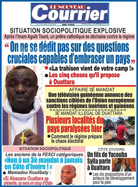 Titrologie 18 août 2020 : une revue de presse ivoirienne