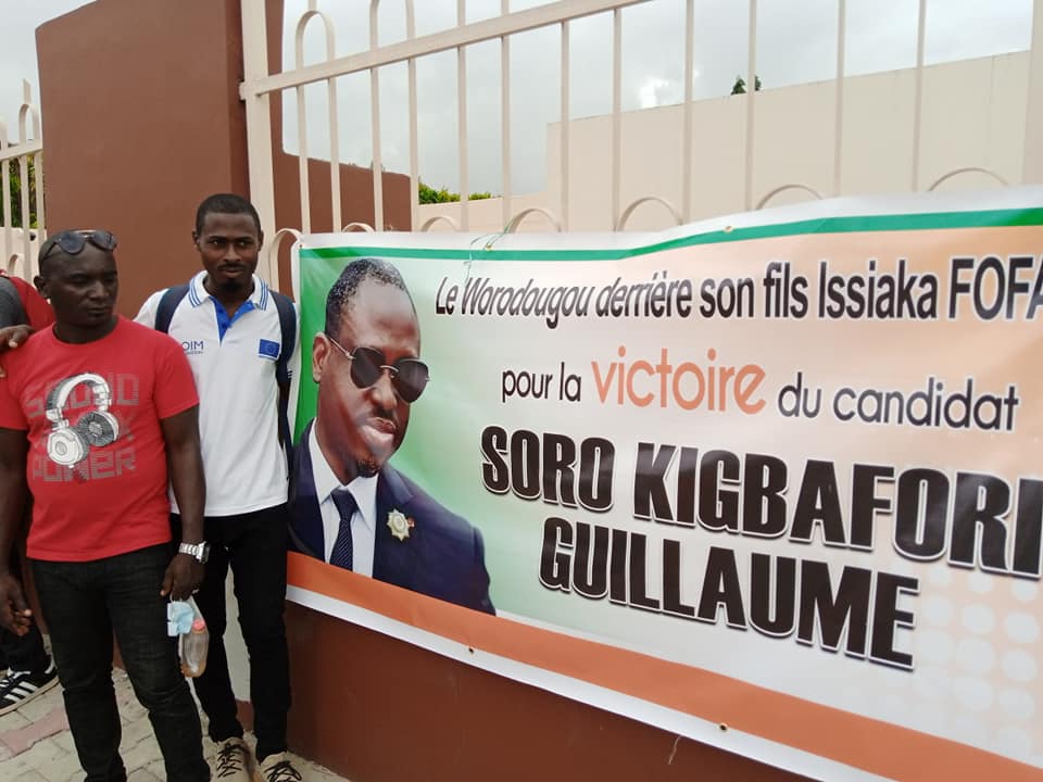 Dépôt de dossier de candidature de Soro ce 31 août 2020 : les Soroistes déjà sur le terrain, en images