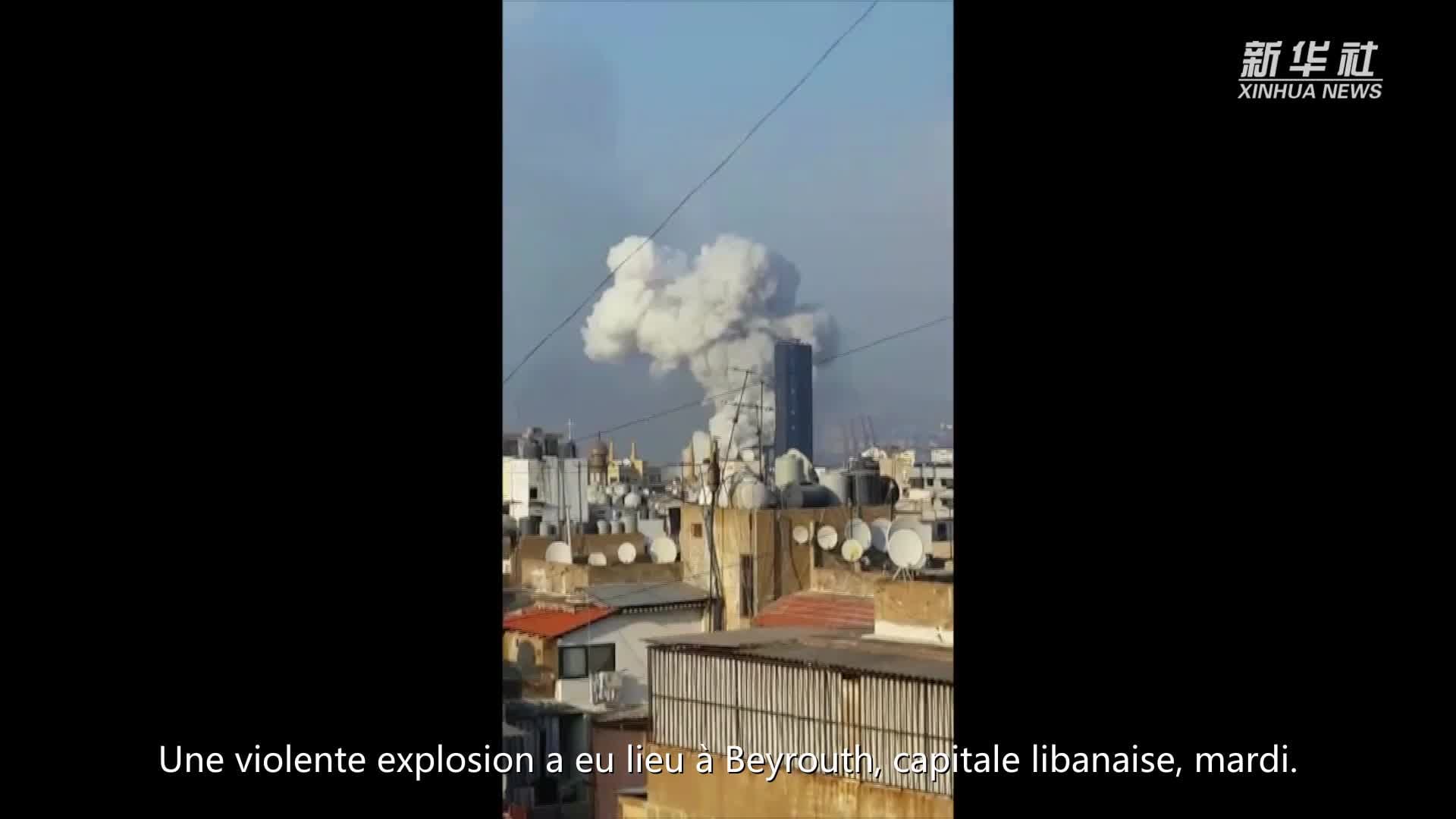 Liban : violente explosion à Beyrouth – Actualités 04/08/2020