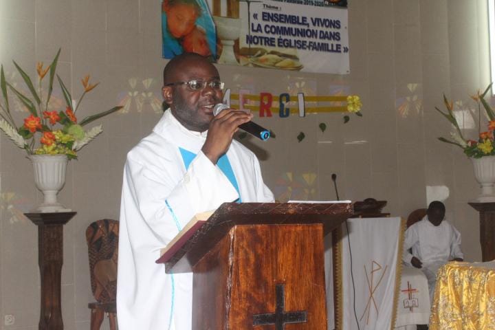 Mankono : le Père Amoikon André Joseph en fin de mission