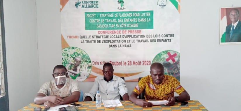 Travail des enfants : Des ONG actionnent la mobilisation communautaire