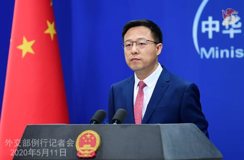 La chine s’oppose fermement aux Américains