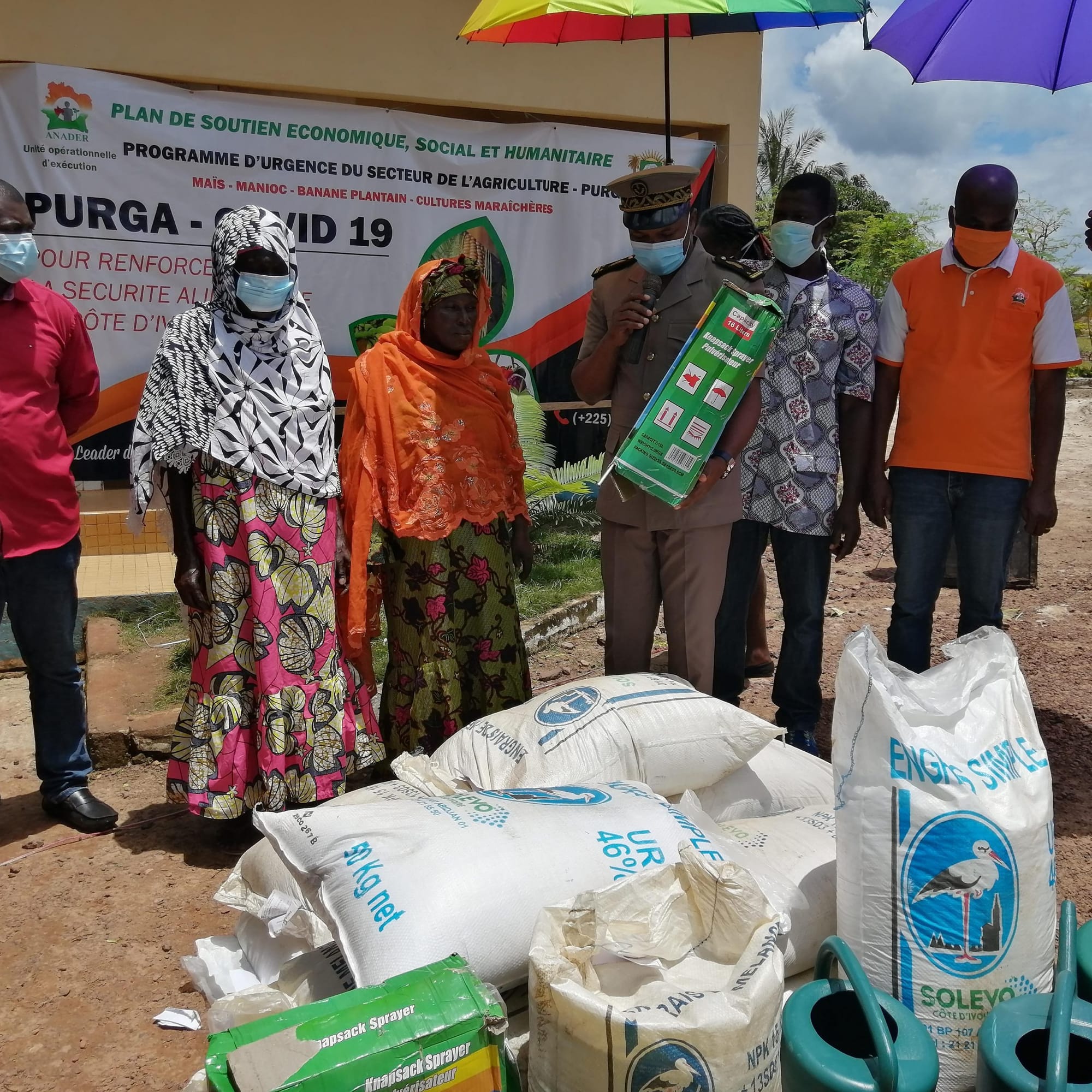 Le programme Purga-covid-19 lancé à Soubré