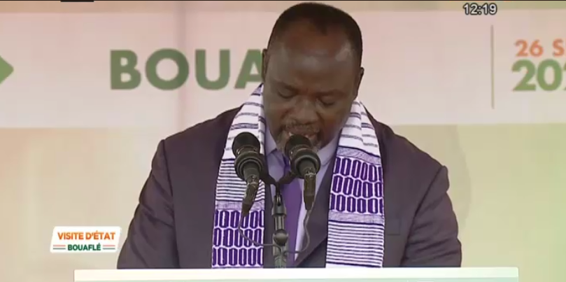 Visite d’État Marahoué/ Maire de Bouaflé à Ouattara: « Comme un bon médecin, vous avez trouvé un remède pour soulager ce peuple »