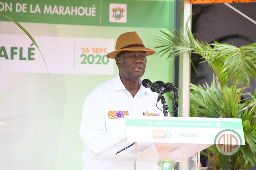 Meeting de la visite de Ouattara : les sous-préfectures de Bonon et de Gohitafla seront érigées en départements