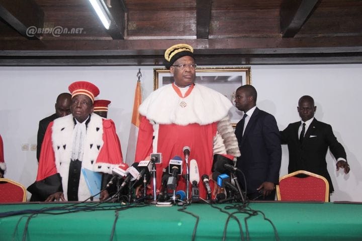 Trois nouveaux membres du Conseil constitutionnel nommés par Ouattara prêtent serment