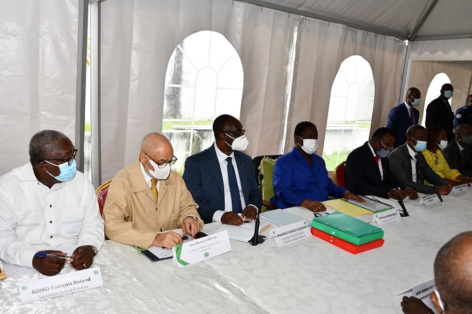 La Mission de la CEDEAO rencontre Bédié et Affi : voici ce qu’ils se sont dit