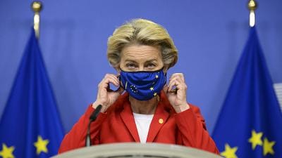 Covid-19: la présidente de la commission de l’UE, Ursula von der Leyen, mise en quarantaine