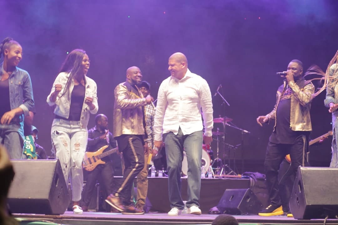 Jean-Louis Billon au concert de Yodé et Siro
