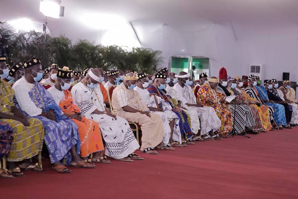 Présidentielle ivoirienne : les rois et chefs traditionnels de Côte d’ivoire appellent à la paix