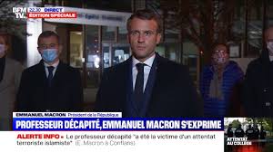 France/Attaque dans le Val-d’Oise :  » l’obscurantisme ne nous divisera pas » dixit Emmanuel Macron