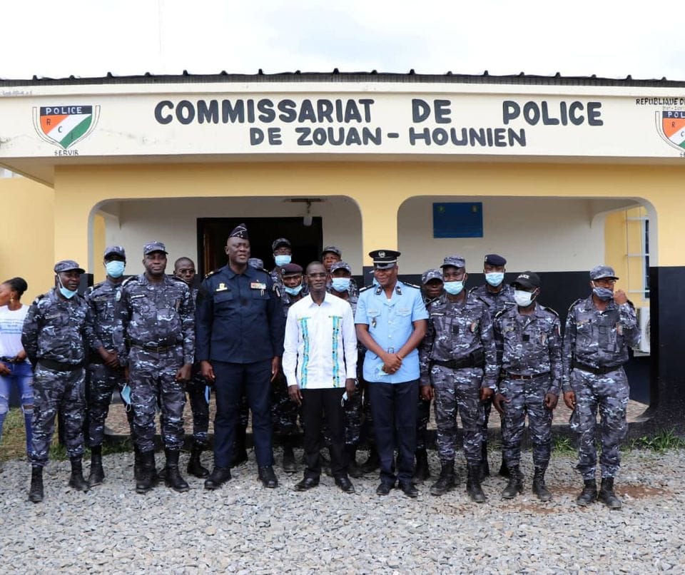 Zouan-Hounien : inauguration d’un commissariat mixte