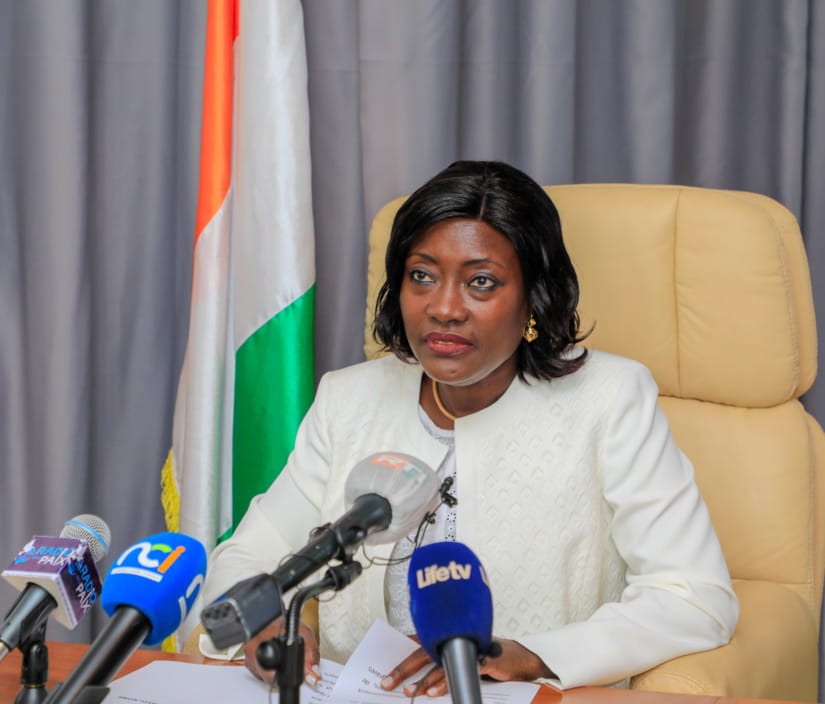 Mariatou Koné lors de la journée de la paix : ” Nous n’avons pas le droit de brûler le pays ”
